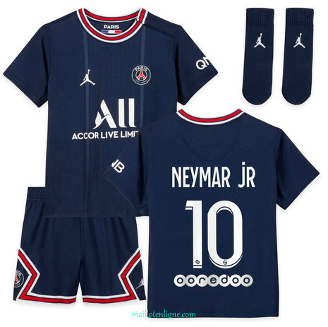 Thai Maillot de PSG Enfant Domicile Neymar Jr 10 2021 2022