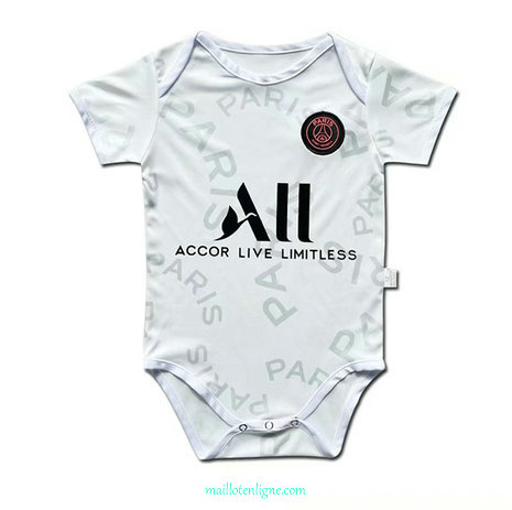 Thai Maillot de PSG baby Blanc 2021 2022