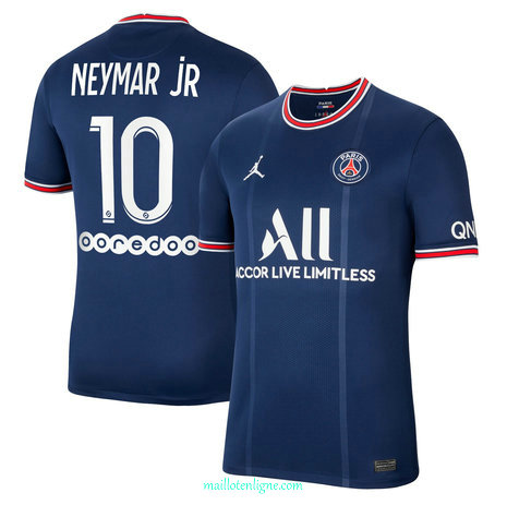 Thai Maillot du PSG Domicile Neymar Jr 10 2021 2022