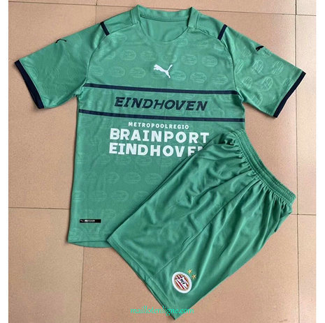 Thai Maillot PSV Eindhoven Enfant Vert 2021 2022