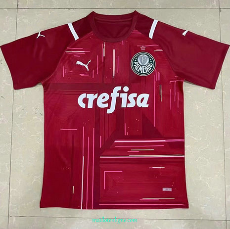 Thai Maillot du Palmeiras Rouge gardien de but 2021 2022