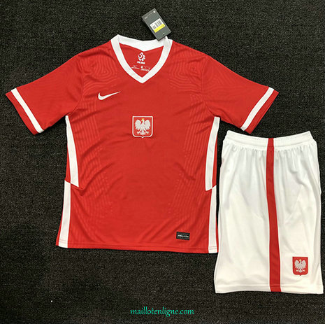 Thai Maillot Pologne Enfant Exterieur 2020