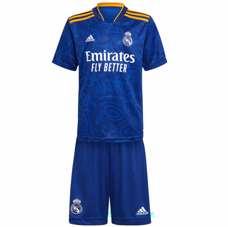 Thai Maillot Real Madrid Enfant Exterieur 2021 2022