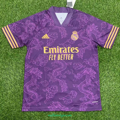 Thai Maillot Real Madrid Pourpre 2021 2022