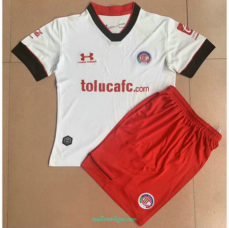 Thai Maillot de Toluca Enfant Exterieur 2021 2022