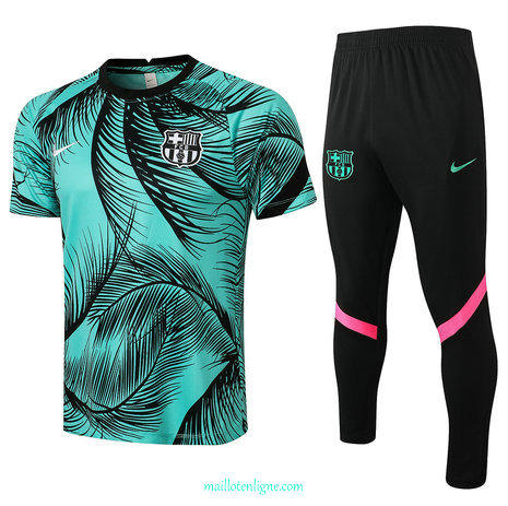 Thai Maillot de Barcelone Training Vert 2021 2022