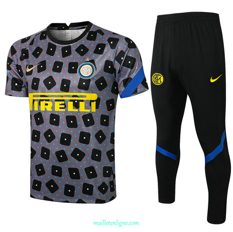 Thai Maillot Inter Milan Training Gris 2021 2022