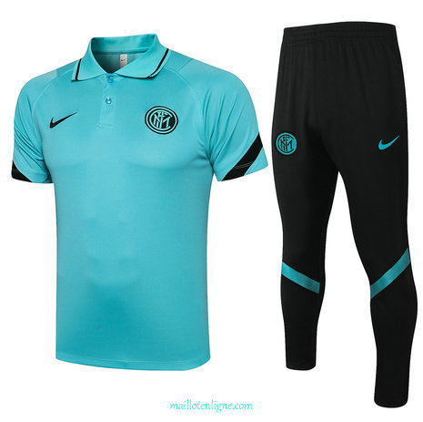 Thai Maillot du Polo Inter Milan Training Bleu Clair 2021 2022