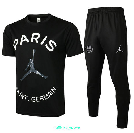 Thai Maillot de PSG Jordan Training Noir 2021 2022