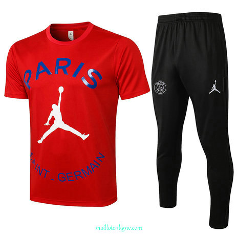 Thai Maillot de PSG Jordan Training Rouge 2021 2022