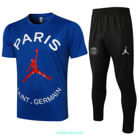 Thai Maillot du PSG Jordan Training Bleu 2021 2022