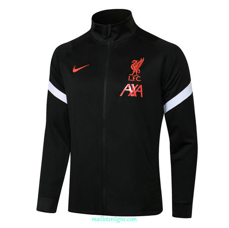 Thai Veste foot Liverpool Noir 2021 2022