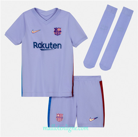 Thai Maillot du Barcelone Enfant Exterieur 2021/2022