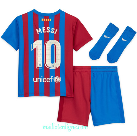 Thai Maillot du Barcelone Enfant Domicile Messi 10