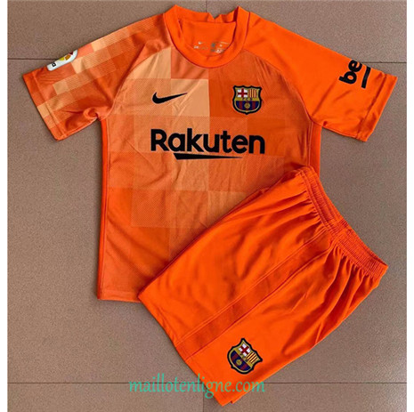 Thai Maillot du Barcelone Gardien de but Enfant orange 2021/2022