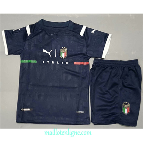 Thai Maillot du Italie Bleu Enfant 2021/2022