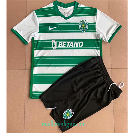 Thai Maillot du Sporting Lisbon Enfant Domicile 2021/2022