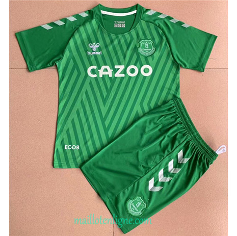 Thai Maillot du Everton Enfant Gardien de but Vert 2021/2022