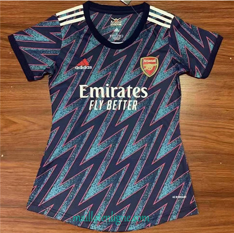 Thai Maillot du Arsenal Femme Blue 2021/2022