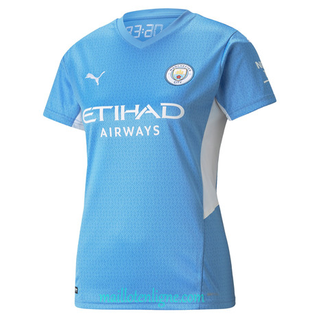 Thai Maillot du Manchester City Femme Domicile 2021/2022