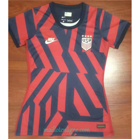 Thai Maillot du États-Unis Femme Rouge 2021/2022