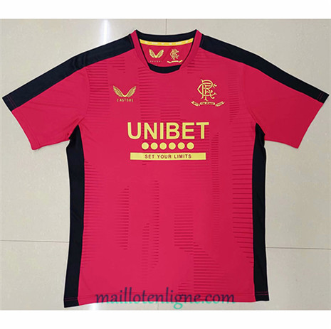 Thai Maillot du Rangers Rouge 2021/2022