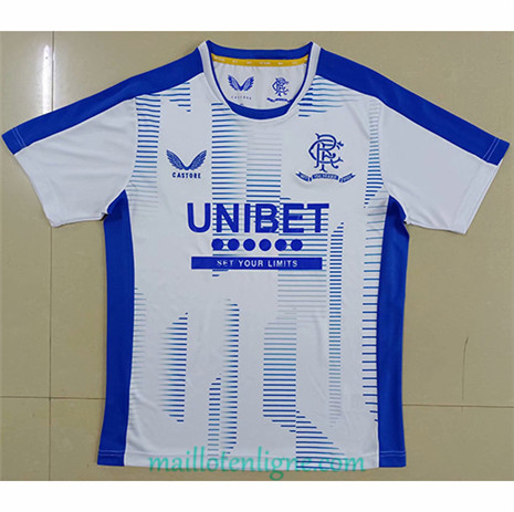 Thai Maillot du Rangers Blanc 2021/2022