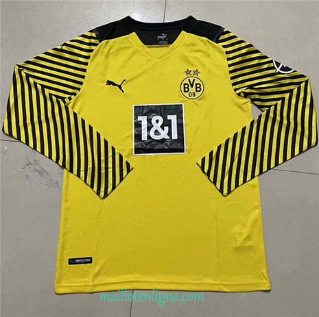 Thai Maillot du Borussia Dortmund Domicile Manche Longue 2021/2022