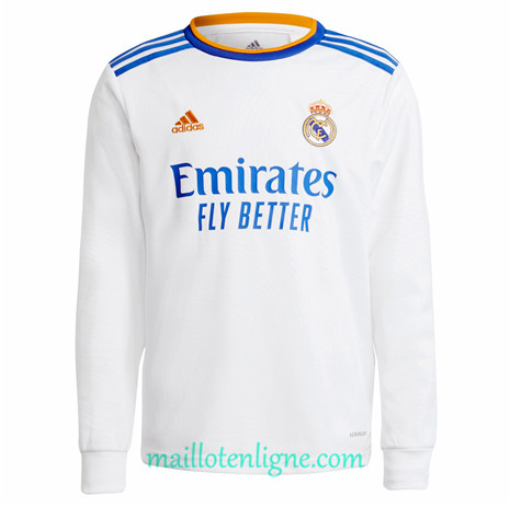 Thai Maillot du Real Madrid Domicile Manche Longue 2021/2022