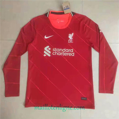 Thai Maillot du Liverpool Domicile Manche Longue 2021/2022