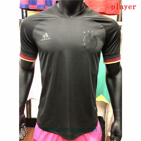 Thai Maillot de Player Allemagne Noir 2020 2021