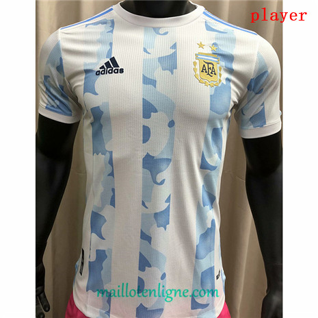 Thai Maillot de Player Argentine Domicile 2020 2021