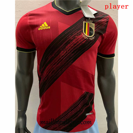 Thai Maillot de Player Belgique Domicile 2020 2021