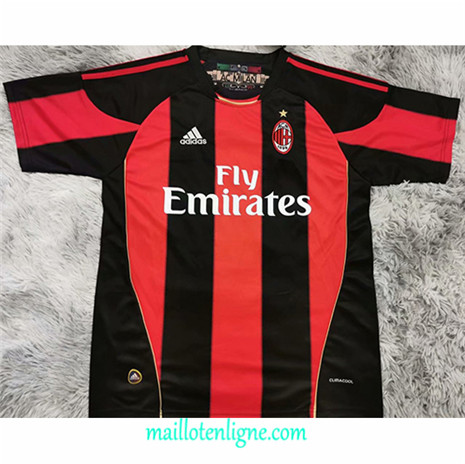 Thai Maillot du Retro AC Milan Domicile 2010-11