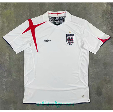 Thai Maillot de Retro Angleterre Domicile Blanc 2006