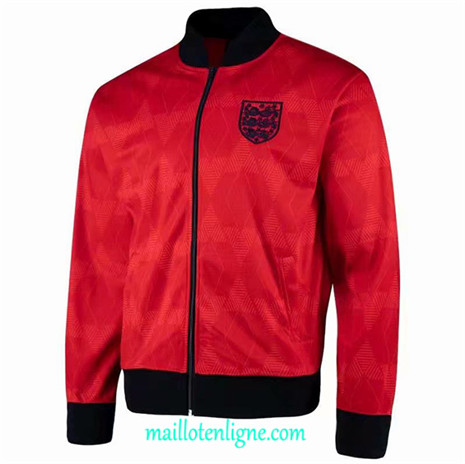 Thai Maillot de Retro Angleterre jacket Rouge 1990