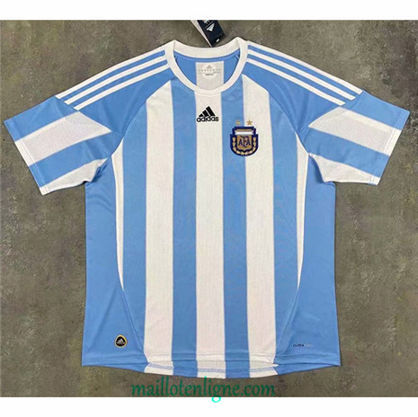 Thai Maillot de Retro Argentine Domicile 2010