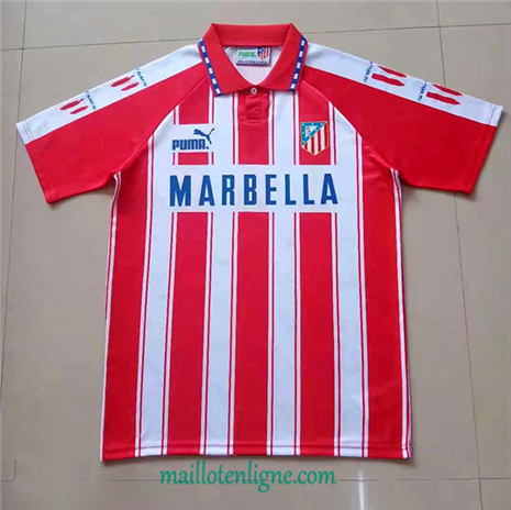 Thai Maillot de Retro Atletico Madrid Domicile 1994-95