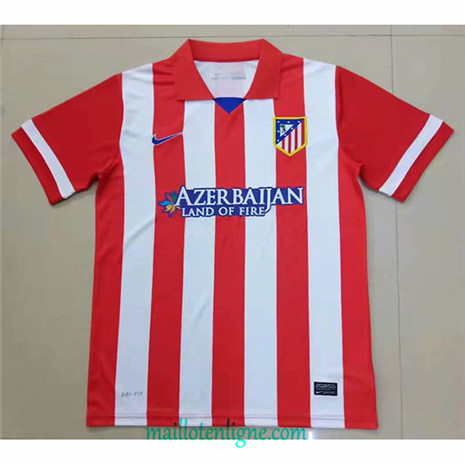 Thai Maillot de Retro Atletico Madrid Domicile 2013-14