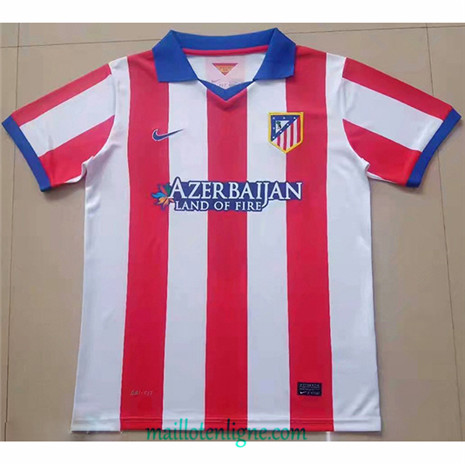 Thai Maillot de Retro Atletico Madrid Domicile 2014