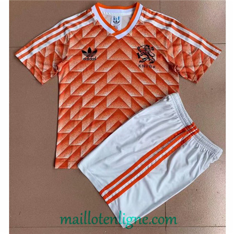 Thai Maillot de Retro Pays-Bas Enfant Domicile 1988