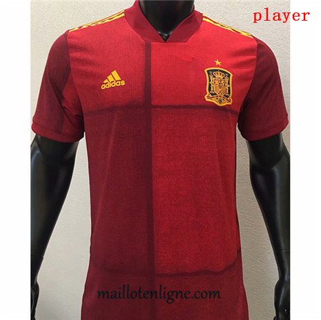 Thai Maillot de Player Espagne Domicile 2020 2021