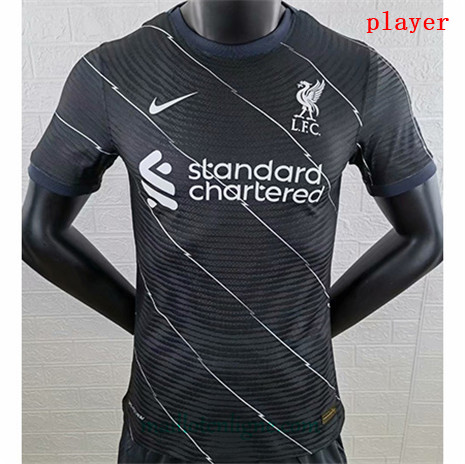 Thai Maillot du Player Liverpool Noir 2020 2021