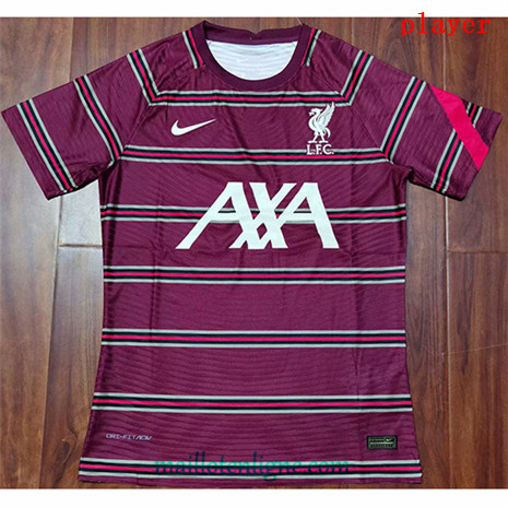 Thai Maillot du Player Liverpool Training 2020 2021