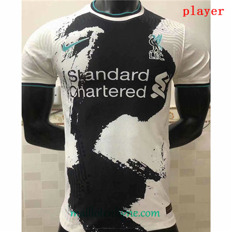 Thai Maillot du Player Liverpool Blanc 2020 2021