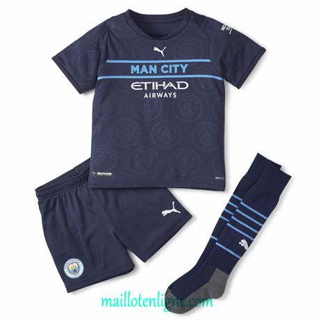 Thai Maillot de Manchester City Enfant Third 2021 2022