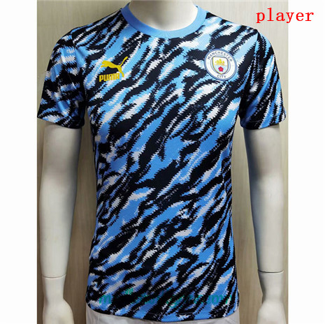 Thai Maillot du Player Manchester City Training 2021 2022