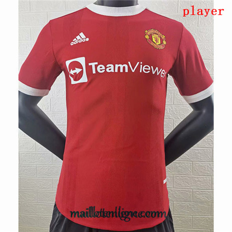 Thai Maillot du Player Manchester United Domicile 2021 2022