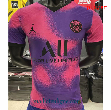 Thai Maillot du Player Jordan PSG Purple 2020 2021