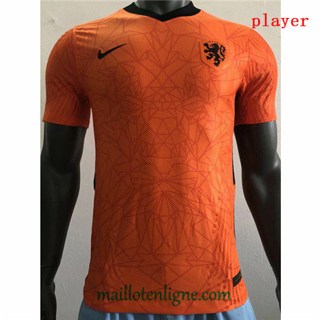 Thai Maillot de Player Pays-Bas orange Domicile 2020 2021